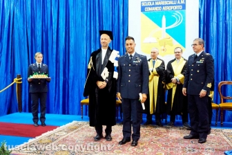 La consegna dei diplomi ai marescialli