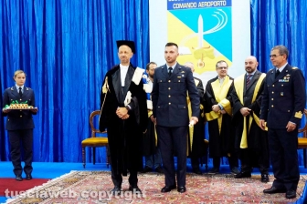 La consegna dei diplomi ai marescialli