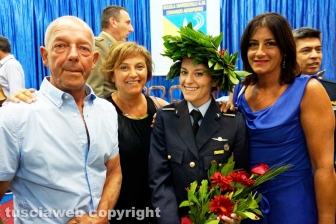 La consegna dei diplomi ai marescialli