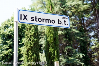 La consegna dei diplomi ai marescialli