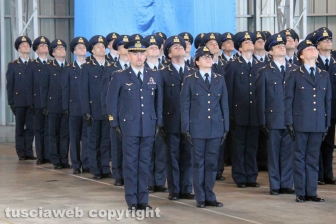 La consegna dei gradi agli allievi del 17esimo corso Uriel