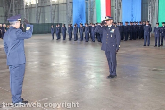 La consegna dei gradi agli allievi del 17esimo corso Uriel