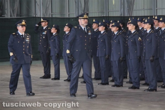 La consegna dei gradi agli allievi del 17esimo corso Uriel