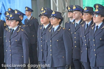 La consegna dei gradi agli allievi del 17esimo corso Uriel