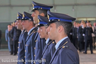 La consegna dei gradi agli allievi del 17esimo corso Uriel