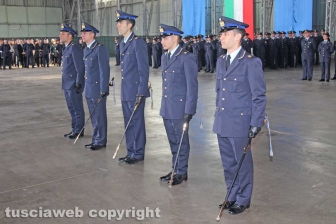 La consegna dei gradi agli allievi del 17esimo corso Uriel