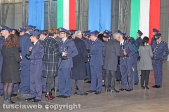 La consegna dei gradi agli allievi del 17esimo corso Uriel