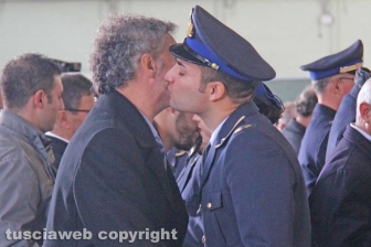 La consegna dei gradi agli allievi del 17esimo corso Uriel
