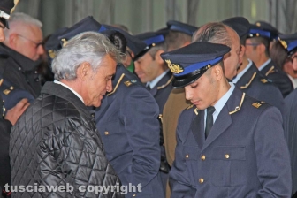 La consegna dei gradi agli allievi del 17esimo corso Uriel