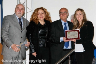 La consegna del premio 'Viterbo per il lavoro'