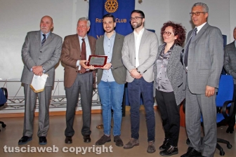 La consegna del premio 'Viterbo per il lavoro'