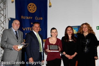 La consegna del premio 'Viterbo per il lavoro'