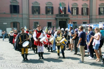 Viterbo - La consegna della mazza del maggiordomo