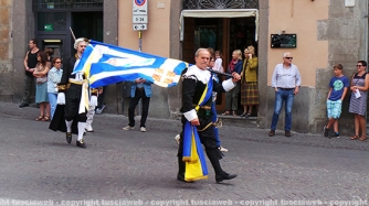 Santa Rosa - La consegna della mazza del maggiordomo