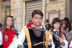 Le immagini della consegna della mazza argentea
