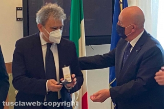Viterbo - La consegna delle medaglie d’onore in prefettura