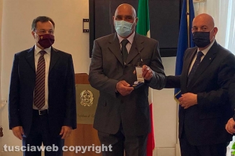 Viterbo - La consegna delle medaglie d’onore in prefettura