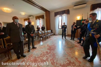 Viterbo - La consegna delle medaglie d’onore in prefettura