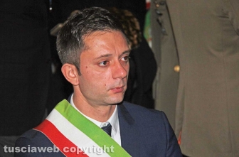 La consegna delle onorificenze a palazzo dei Priori