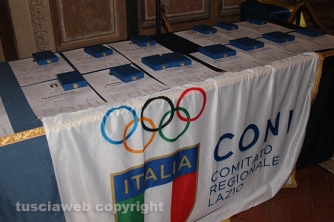 La consegna delle onorificenze sportive