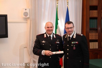 La consegna delle onorificenze