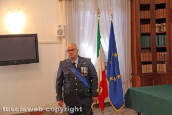 La consegna delle onorificenze