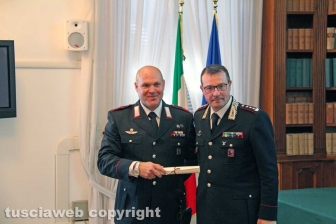La consegna delle onorificenze
