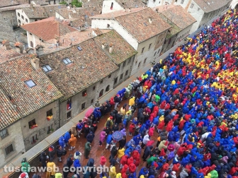 La corsa dei Ceri di Gubbio