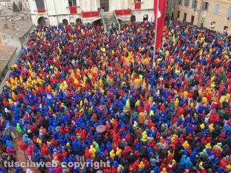 La corsa dei Ceri di Gubbio