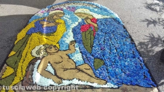 Bolsena - L'infiorata 2019 - Foto di Luisa Capocecera