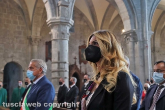 Il sindaco Giovanni Arena e l'assessore regionale alle Politiche Sociali Alessandra Troncarelli