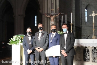 La delegazione viterbese dell'accademia Mauriziana