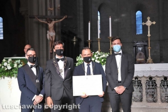 La delegazione viterbese dell'accademia Mauriziana