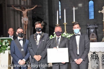 La delegazione viterbese dell'accademia Mauriziana