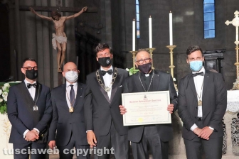 La delegazione viterbese dell'accademia Mauriziana