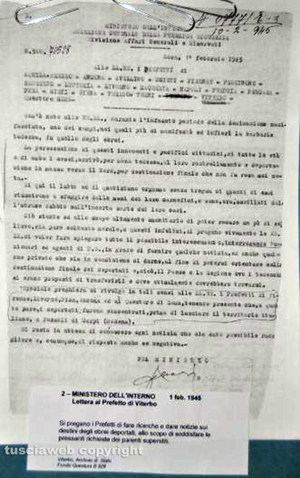 La deportazione degli ebrei