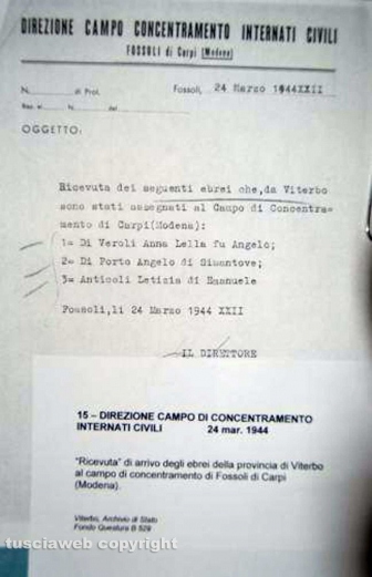La deportazione degli ebrei