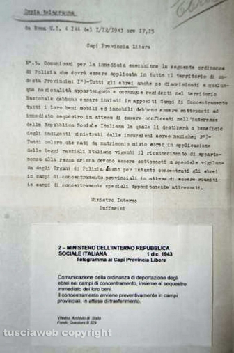 La deportazione degli ebrei