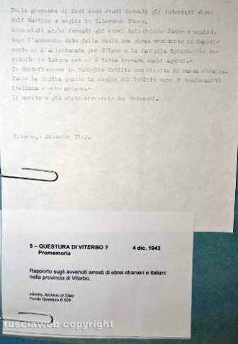 La deportazione degli ebrei