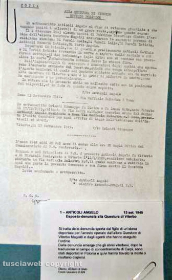 La deportazione degli ebrei