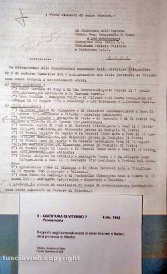La deportazione degli ebrei