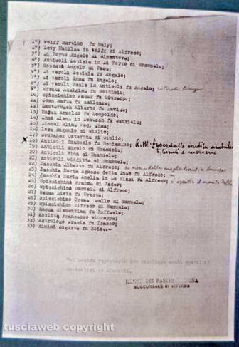 La deportazione degli ebrei
