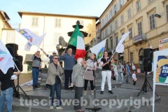 La Destra in piazza
