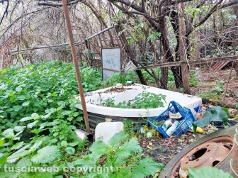 La discarica del parco del Carmine