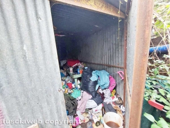 La discarica del parco del Carmine