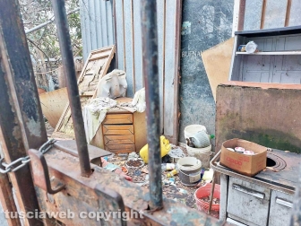 La discarica del parco del Carmine