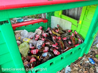 La discarica del parco del Carmine