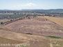 La discarica di Cinelli vista dall'alto