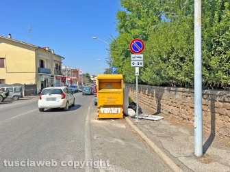 Viterbo - La discarichetta di Vico Squarano