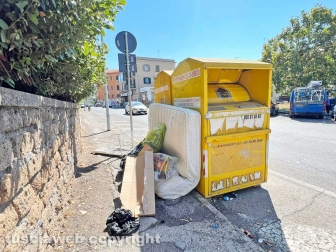 Viterbo - La discarichetta di Vico Squarano